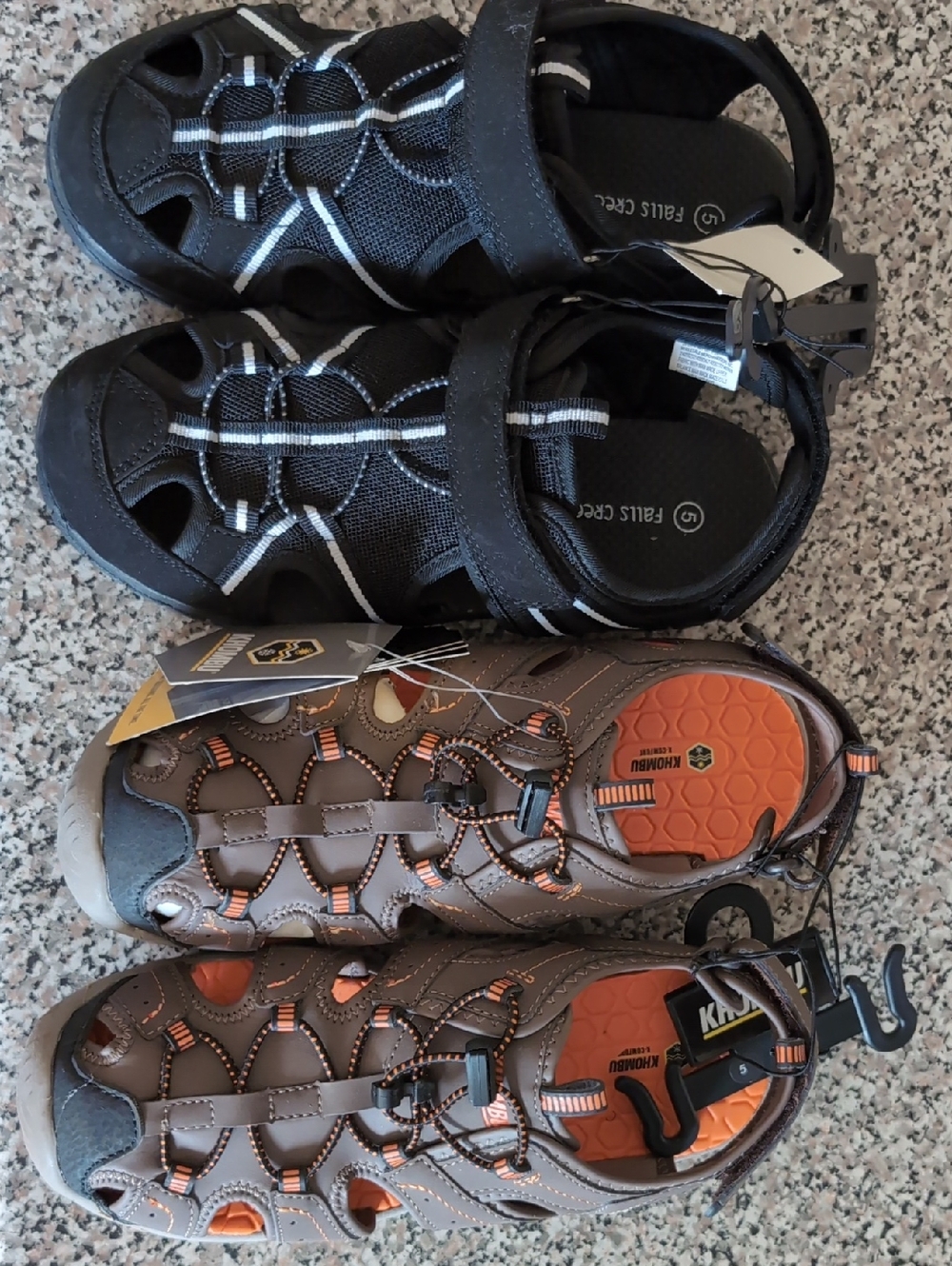 2 Pairs Of NWT Kids Shoes Size 5
